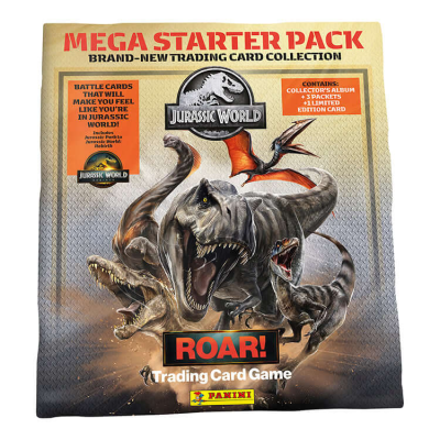 Jurassic World Roar Trading Cards Starter Pack Jurassic World Roar Trading Cards Starter Pack