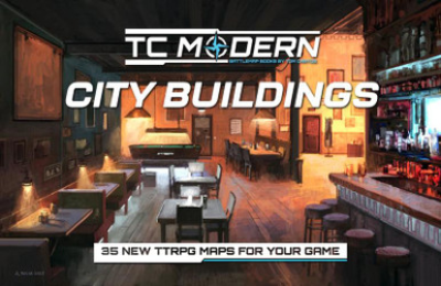 TC Modern: City Buildings Battlemap Book