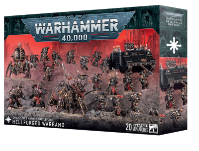 Warhammer 40,000: Chaos Space Marines Battleforce - Hellforged Warband