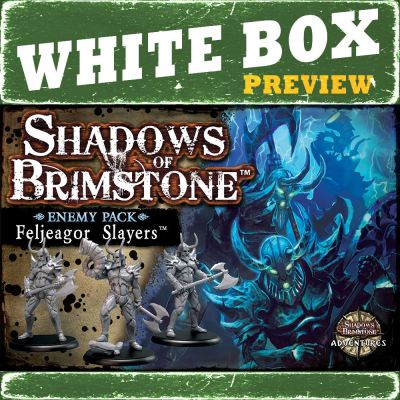 Shadows of Brimstone: Feljeagor Slayers Enemy Pack - White Box Preview