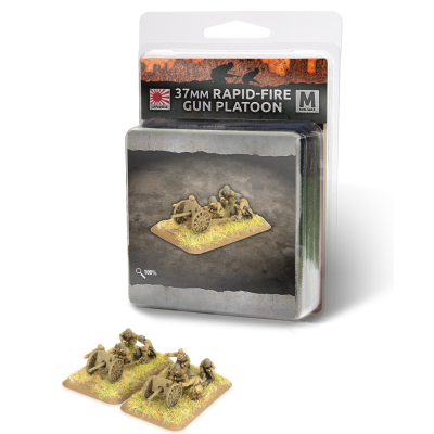 Flames of War: 37mm Rapid-Fire Gun Platoon