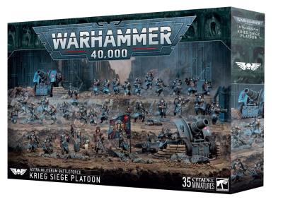 Warhammer 40,000: Astra Militarum Battleforce - Krieg Siege Platoon
