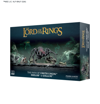 The Lord of The Rings: Middle-Earth Strategy Battle Game - Ungol Shelob And Gollum