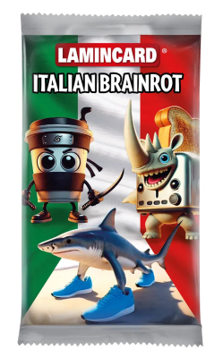 Lamincard Italian Brainrot - Booster Pack