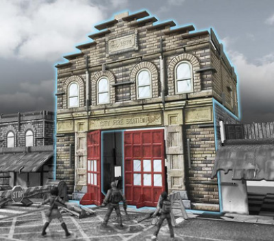 Modular Terrain: Urban Apocalypse - Fire Station