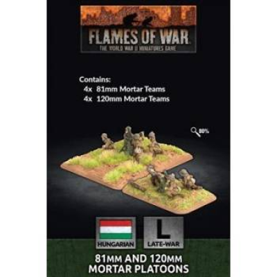 Flames of War: Hungarian 81mm and 120mm Mortar Platoons