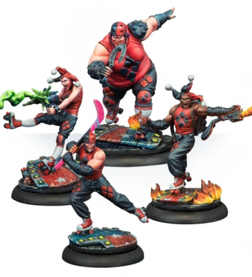 Batman Miniature Game: Roller Derby Harlequins