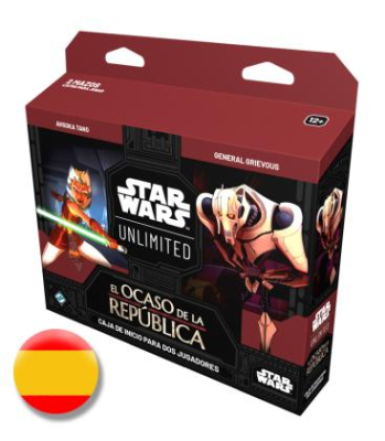 Star Wars: Unlimited - El ocaso de la República: 2-Player Starter Box