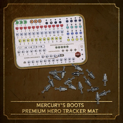 Hoplomachus: Victorum - Mercury's Boots Hero Tracker Mat