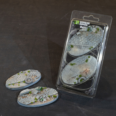 Battle Ready Bases - Urban Warfare - Oval 90mm