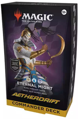 Magic: The Gathering - Aetherdrift Commander Deck: Eternal Might Magic: The Gathering - Aetherdrift Commander Deck: Eternal Might