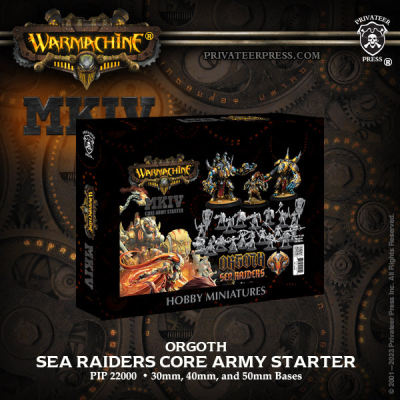 Warmachine: Orgoth Sea Raiders Core Army Starter