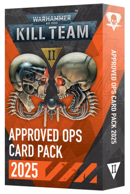 Warhammer 40,000: Kill Team - Approved Operations Card Pack 2025
