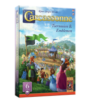 Carcassonne: Toernooien & Emblemen Uitbreiding