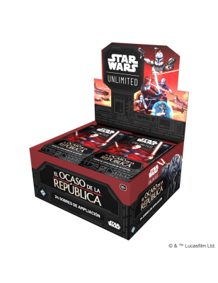 Star Wars: Unlimited - El ocaso de la República: Booster Box