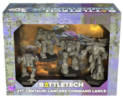 Battletech: 21st Centauri Lancers Command Lance