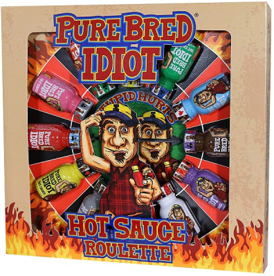 Pure Bred Idiot: Hot Sauce Roulette Party Game