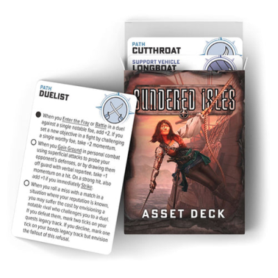 Ironsworn: Starforged - Sundered Isles Asset Deck