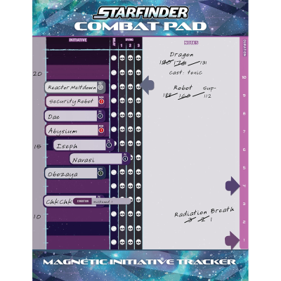Starfinder RPG: Combat Pad (Second Edition)