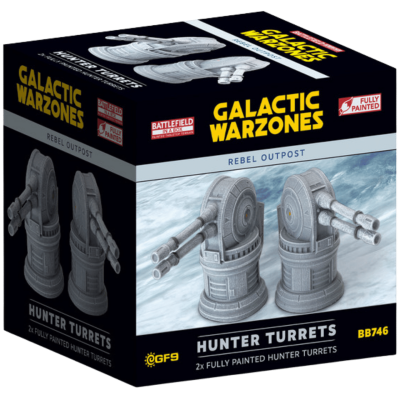 Battlefield In A Box Galactic Warzones Rebel Outpost Hunter Turrets