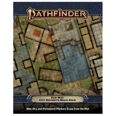 Pathfinder RPG: Flip-Mat - City Districts Multi-Pack