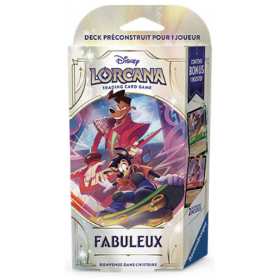 Disney Lorcana - Deck de Démarrage Fabuleux - Powerline et Max