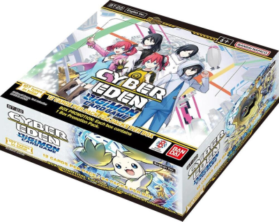 Digimon Card Game - Cyber Eden BT22 Booster Display