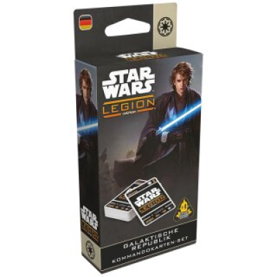 Star Wars: Legion - Kommandokarten-Set: Galaktische Republik Star Wars: Legion - Kommandokarten-Set: Galaktische Republik