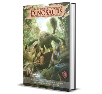 Dungeons And Dragons RPG: Dr Dhrolin's Dictionary Of Dinosaurs