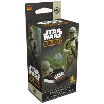 Star Wars: Legion - Einheitenkarten-Set: Galaktische Republik Star Wars: Legion - Einheitenkarten-Set: Galaktische Republik
