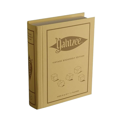 Yahtzee: Vintage Bookshelf Edition