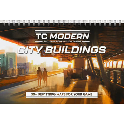 City Buildings Battlemap Book