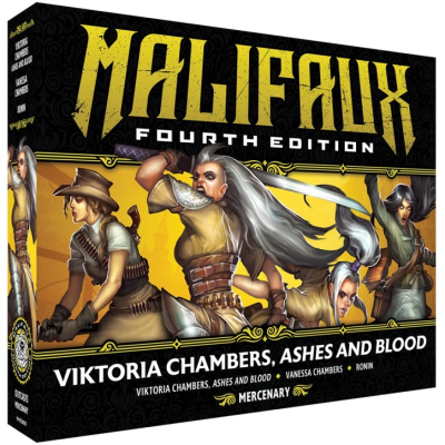 Malifaux 4th Edition: Viktoria Chambers, Ashes and Blood