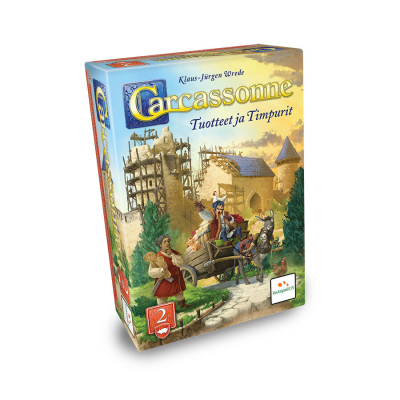 Carcassonne: Tuotteet ja Timpurit 2 lisäosa