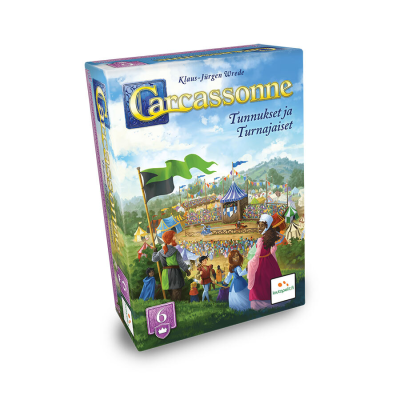 Carcassonne: Tunnukset ja Turnajaiset 6 lisäosa