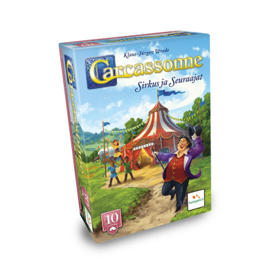 Carcassonne: Sirkus ja Seuraajat 10 lisäosa
