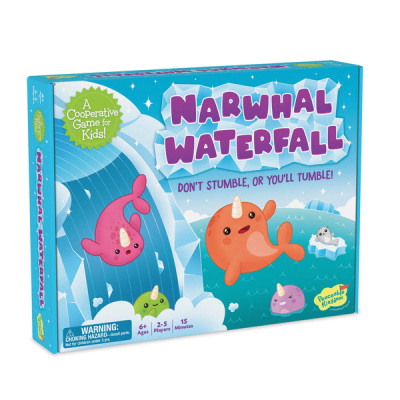 Narwhal Waterfall Cooperative Game - Peaceable Kingdom
