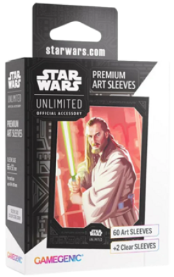 Star Wars: Unlimited Premium Art Sleeves - Qui-Gon Jinn