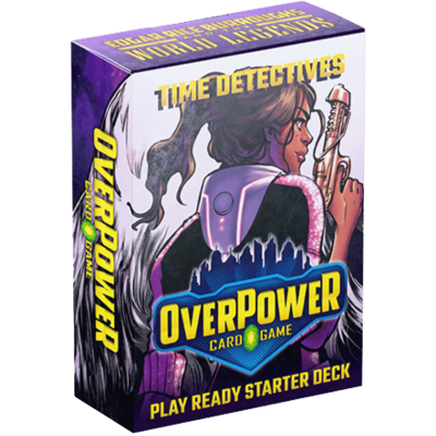 Overpower CCG Edgar Rice Burroughs And The World Legends Time Detectives Starter Deck Kickstarter