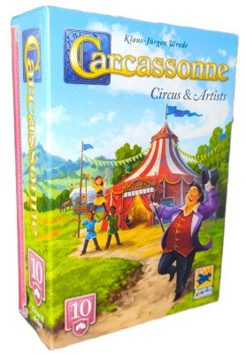 Carcassonne: Circus & Artist - Expansion 10