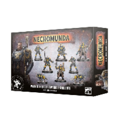 Necromunda: Palanite Enforcers Captains and Sergeants