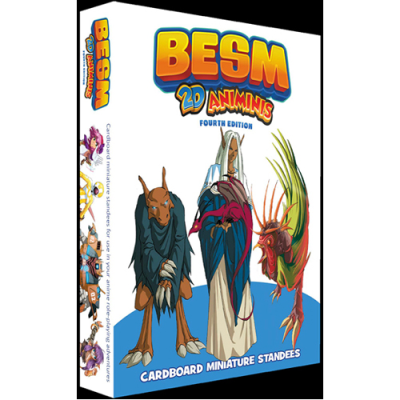 BESM (Big Eyes, Small Mouth) 4th Edition: 2D Animinis
