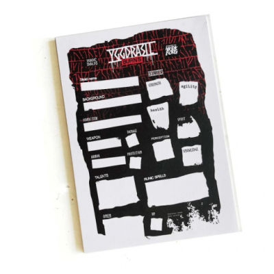 Yggdrasil Burns RPG: Rollformulär