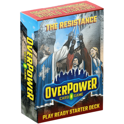 Overpower CCG Edgar Rice Burroughs And The World Legends The Resistance Starter Deck Kickstarter